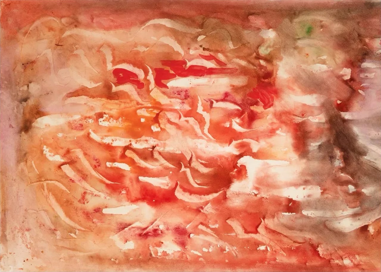 Розовая абстракция