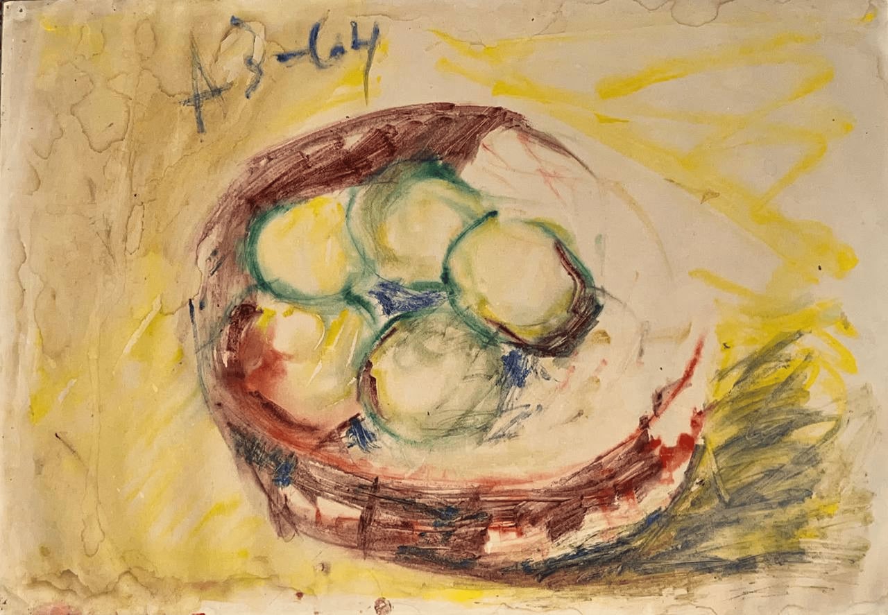 Яблоки в корзине